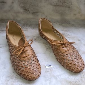 Sesto Meucci Brown lace up shoes sz 8N